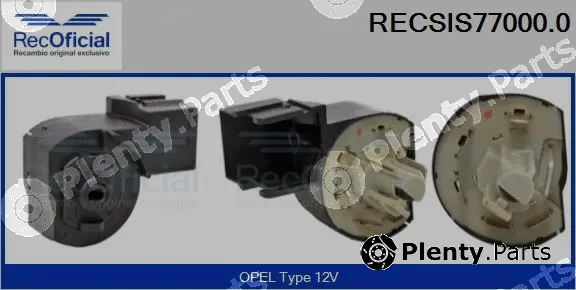 Recoficial RECSIS77000.0 — Ignition Switch