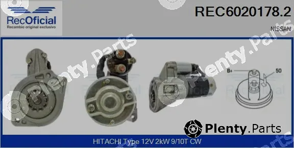 Recoficial REC6020178.2 — Starter
