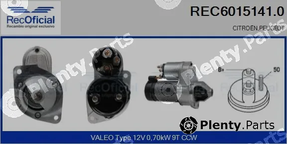 Recoficial REC6015141.0 — Starter