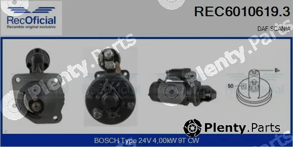 Recoficial REC6010619.3 — Starter