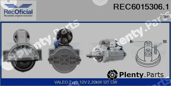 Recoficial REC6015306.1 — Starter