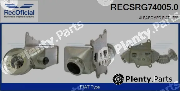 Recoficial RECSRG74005.0 — Cooler, exhaust gas recirculation