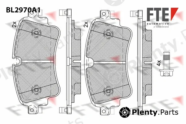 FTE 9011214 — Brake Pad Set, disc brake