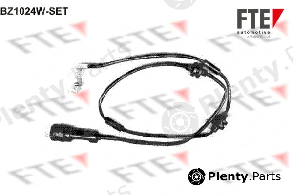 FTE BZ1024W-SET — Warning Contact, brake pad wear
