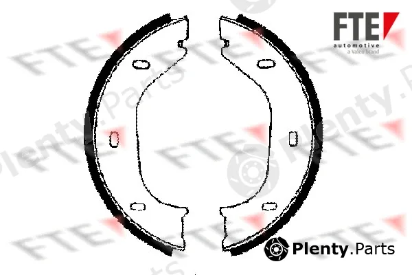 FTE BB1033A5 — Brake Shoe Set, parking brake