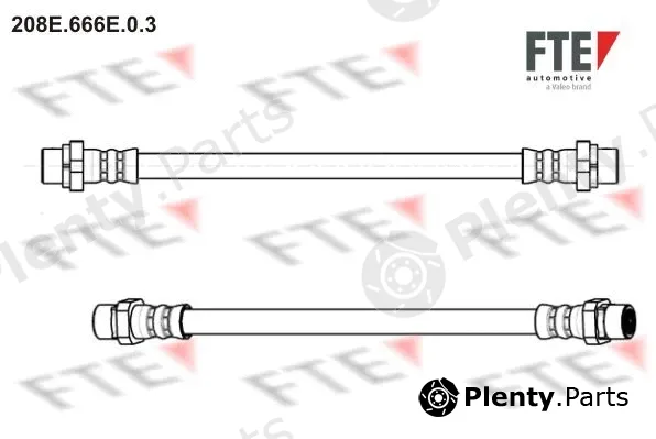 FTE 208E.666E.0.3 — Brake Hose