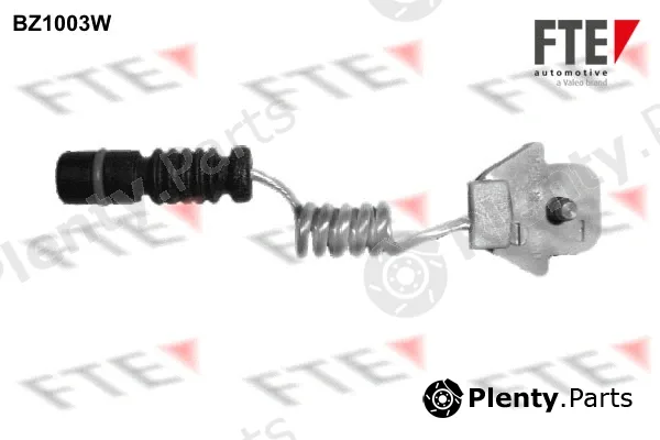 FTE BZ1003W — Warning Contact, brake pad wear