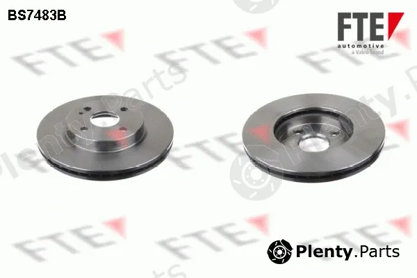 FTE 9082122 — Brake Disc COATED RANGE FTE