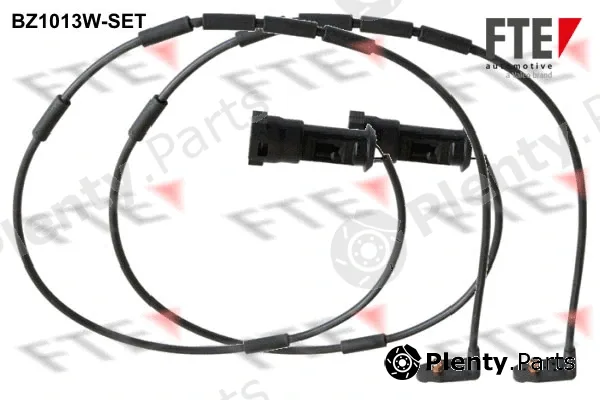 FTE BZ1013W-SET — Warning Contact, brake pad wear