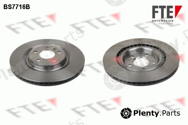 FTE 9081126 — Brake Disc COATED RANGE FTE
