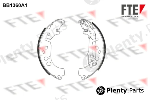 FTE 9100108 — Brake Shoe Set
