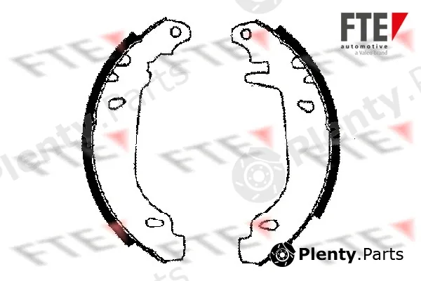FTE 9100017 — Brake Shoe Set