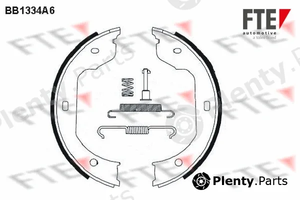FTE 9100089 — Brake Shoe Set, parking brake