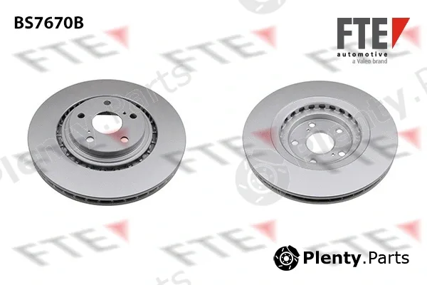FTE 9081067 — Brake Disc COATED RANGE FTE