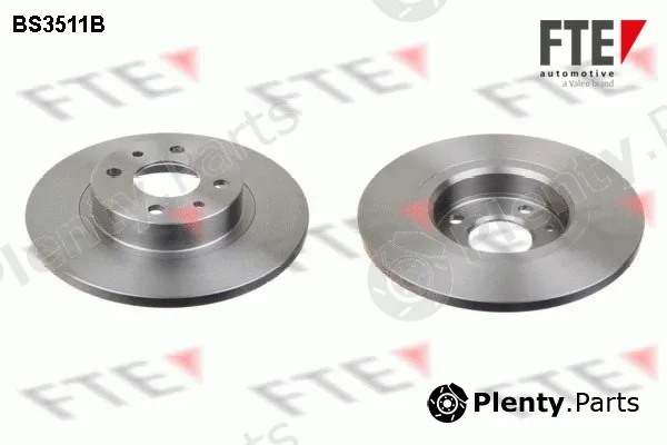 FTE 9082430 — Brake Disc COATED RANGE FTE