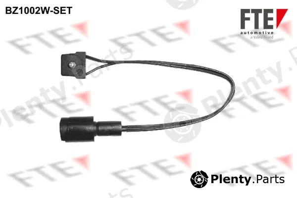 FTE BZ1002W-SET — Warning Contact, brake pad wear