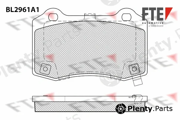 FTE 9011204 — Brake Pad Set, disc brake
