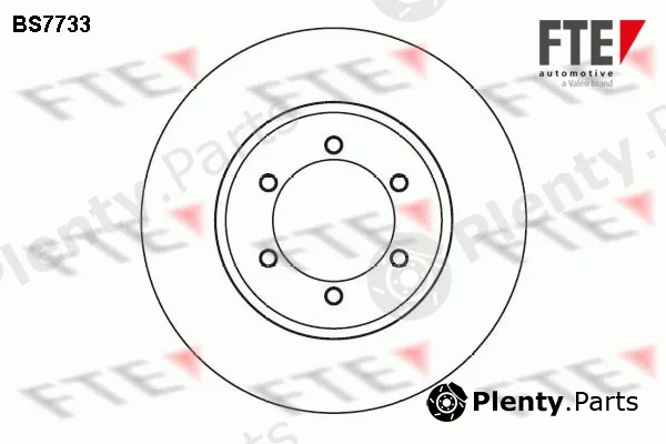 FTE BS7733 — Brake Disc