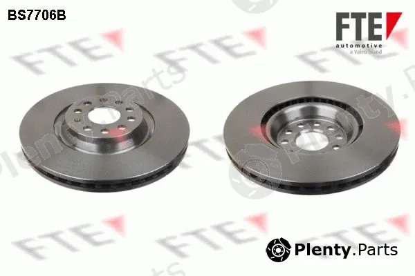 FTE 9081017 — Brake Disc COATED RANGE FTE