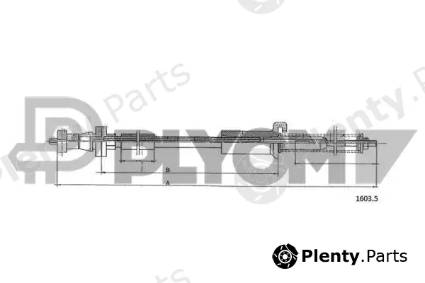 Plyom P761087 — Accelerator Cable