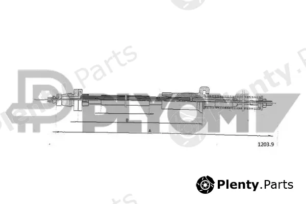Plyom P761105 — Accelerator Cable