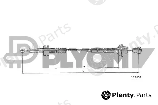 Plyom P761484 — Accelerator Cable