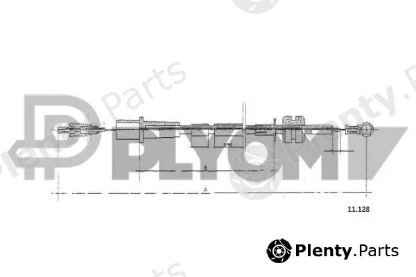 Plyom P485675 — Accelerator Cable