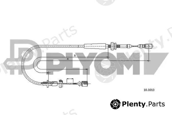 Plyom P468027 — Accelerator Cable