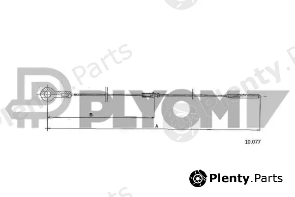 Plyom P763086 — Accelerator Cable