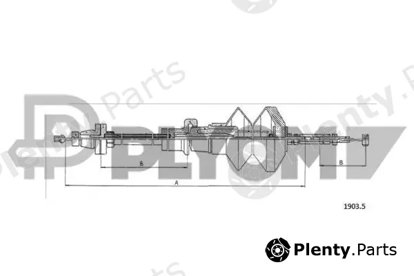 Plyom P761083 — Accelerator Cable