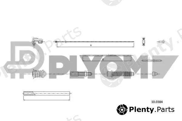 Plyom P762478 — Accelerator Cable