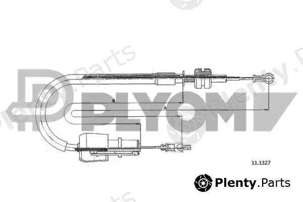 Plyom P762070 — Accelerator Cable