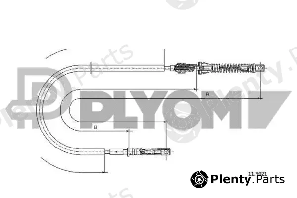 Plyom P761494 — Accelerator Cable