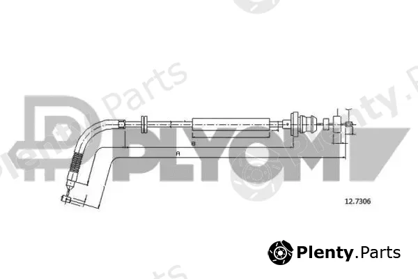 Plyom P761685 — Accelerator Cable