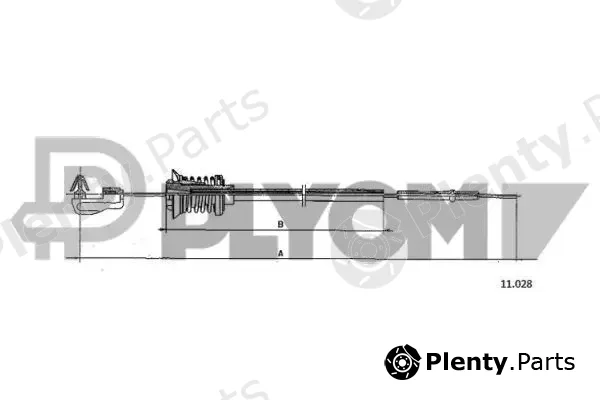 Plyom P762473 — Accelerator Cable
