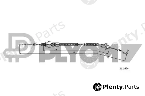 Plyom P766087 — Accelerator Cable