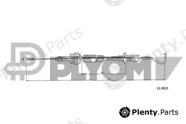 Plyom P765792 — Accelerator Cable