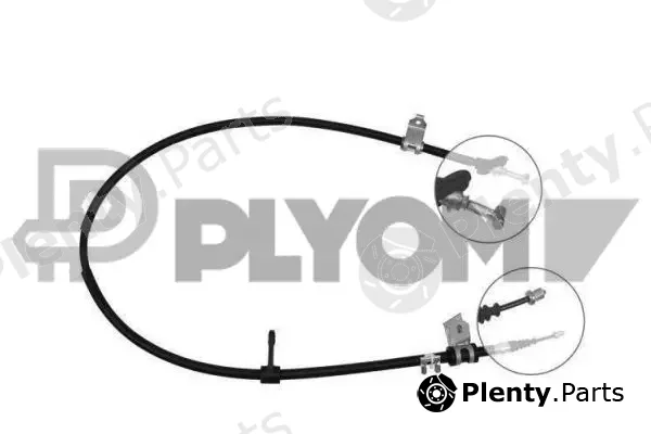 Plyom P019033 — Cable Pull, parking brake