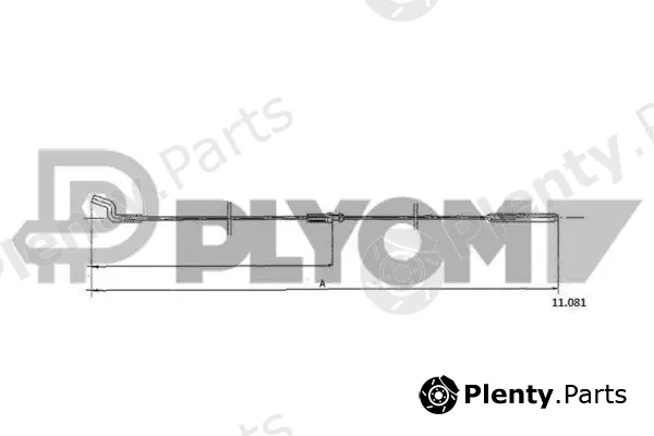 Plyom P763091 — Accelerator Cable