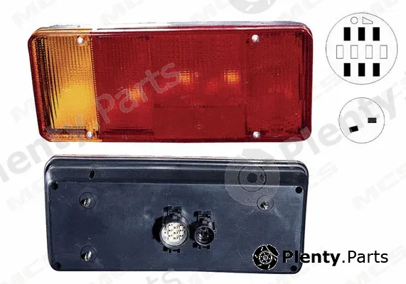 MCS 320016 — Tail Light Assembly