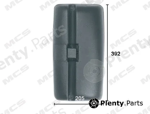 MCS 331215191 — Exterior Mirror, driver cab