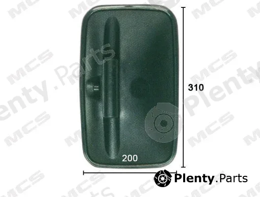 MCS 337315795 — Exterior Mirror, driver cab