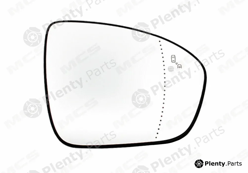 MCS 334520 — Mirror Glass, exterior mirror