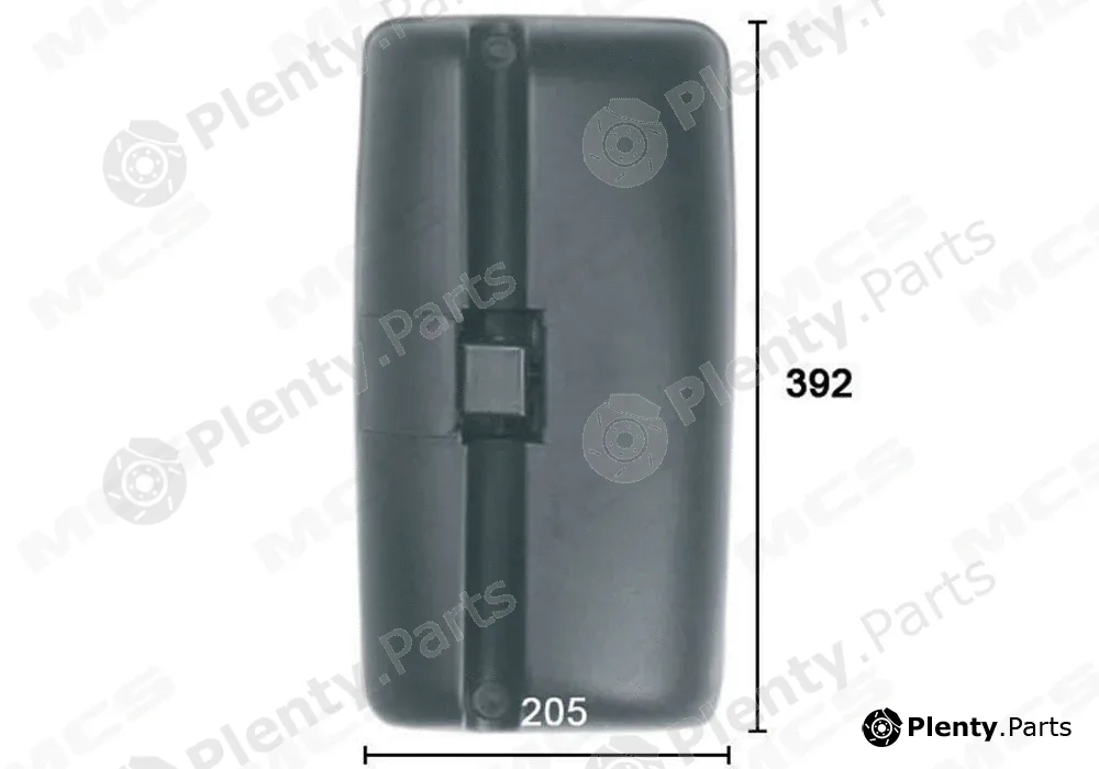 MCS 334429 — Exterior Mirror, driver cab