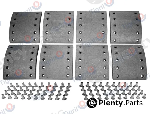 Tigril BP13.0003 — Brake Lining Kit, drum brake