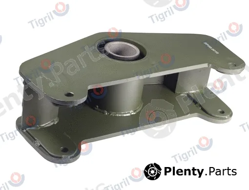 Tigril BP09.0018 — Leaf Spring Suspension Equalizing beam bearing, rubber steel bush doll type 60 mm