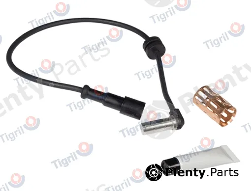 Tigril DA14.0019 — Sensor, wheel speed ABS sensor with bush and grease, 410mm