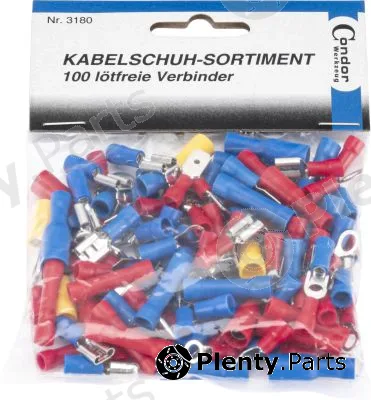 Condor werkzeug 3180 — Assortment, cable protection Terminal Assortment