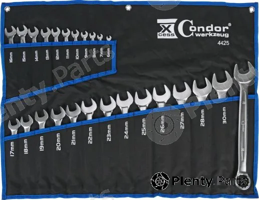 Condor werkzeug 4425 — Spanner Set, ring/open ended Combination Spanner Set