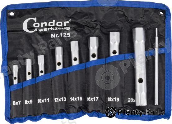 Condor werkzeug 125 — Hexagon Tubular Box Wrench Set Tubular Box Spanner Set